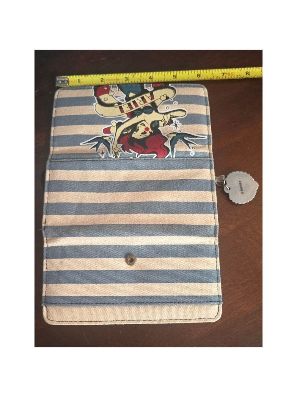 Loungefly ❤️ Logo Disney Ariel Flap Wallet - Picture 4 of 7
